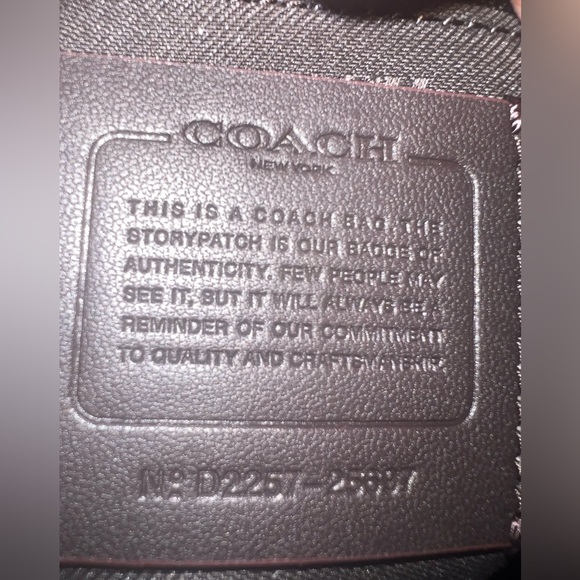 Coach Brown Signature Jacquard & Leather Crossbody Dufflette Shoulder Bag - Picture 2 of 11